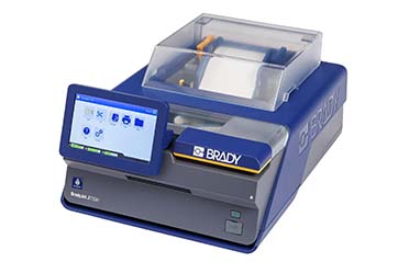 A Brady J7300 inkjet printer.